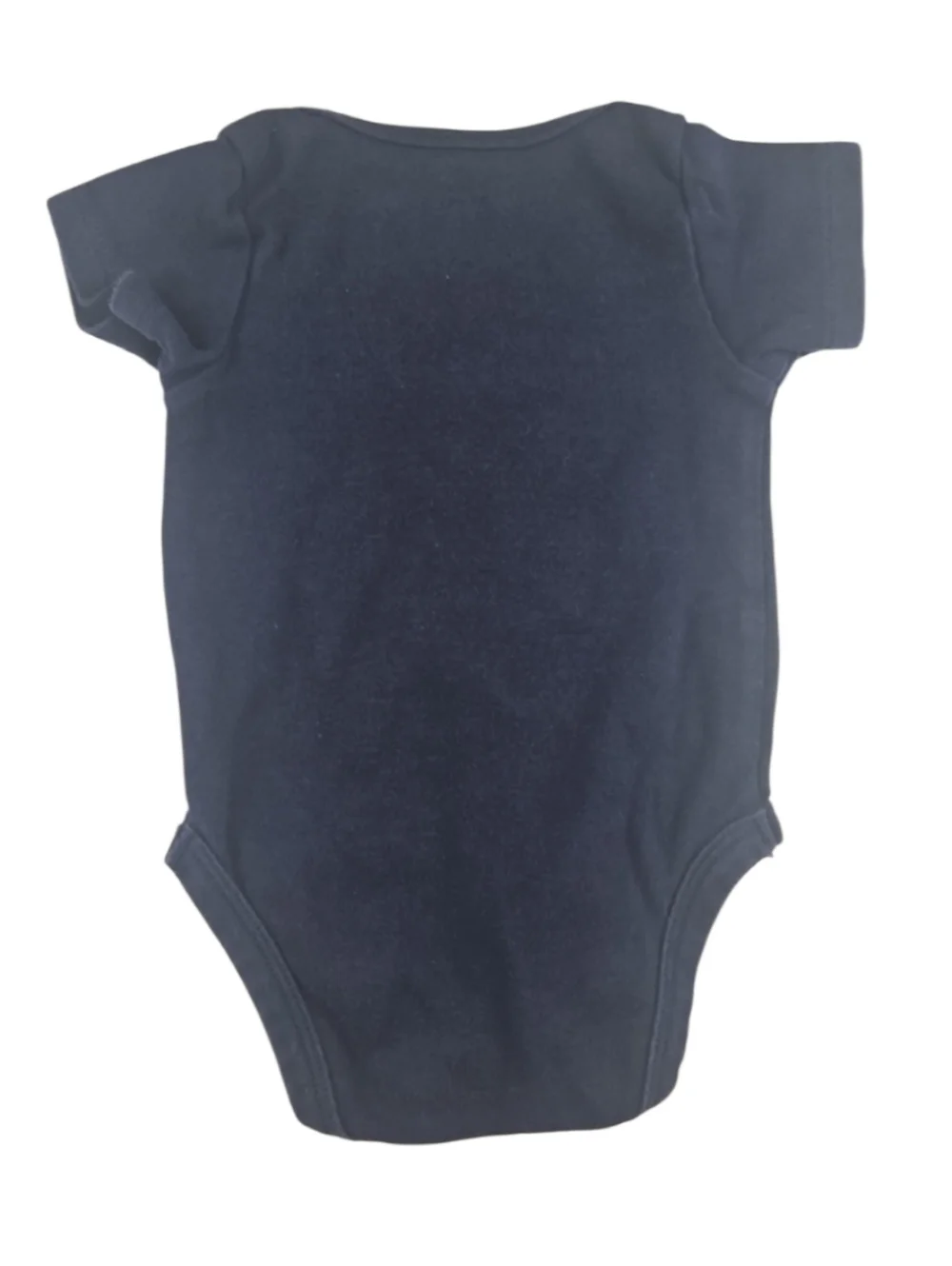 Vintage Newborn Baby Onsie Gerber Silly Monsters Jumpsuit Navy Blue NB